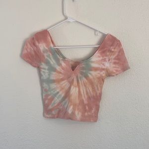 Aeropostale tie dye baby tee